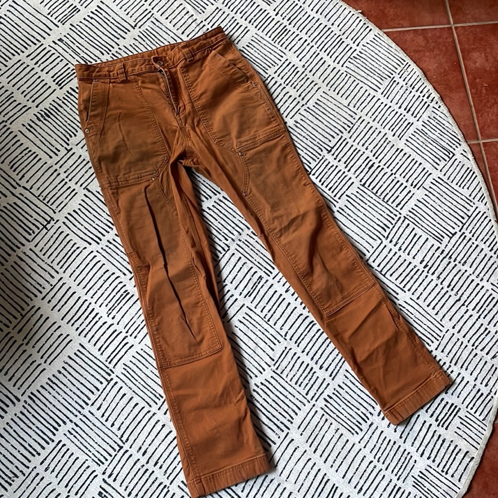 Rust orange Duluth work pants 31” inseam